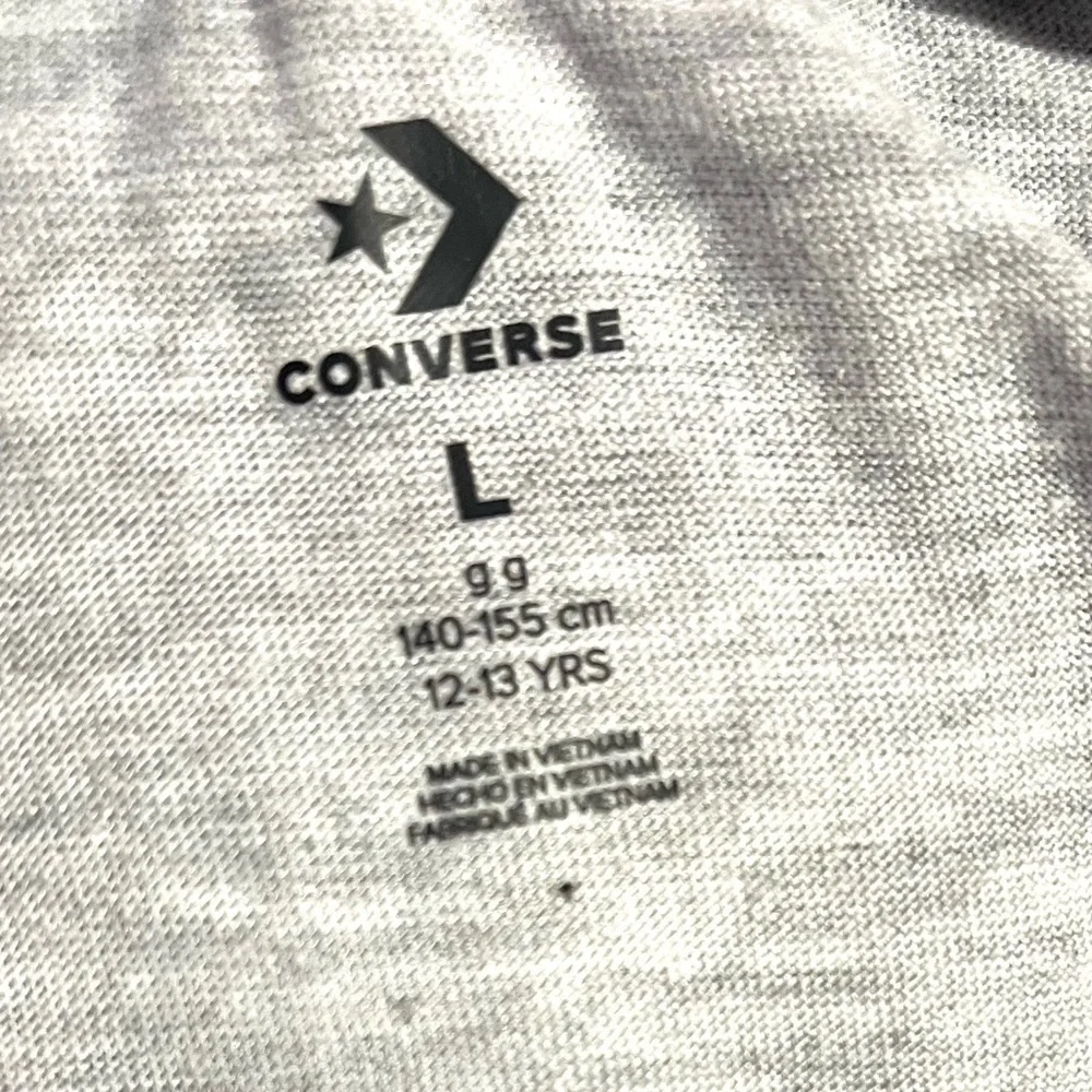 Converse Light Gray T-Shirt (age 12- 13)